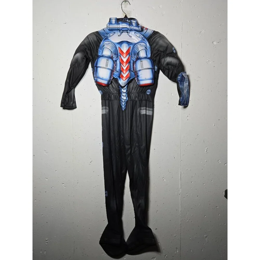 Rubies Boys Dc Aquaman and the‎ Lost Kingdom Deluxe Black Manta Costume Medium - Picture 3 of 16